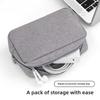 USB Cable Organizer Bag, Travel Essentials Pouch for Earphones Gadgets Storage, Digital Accessories & Makeup Case, Portable