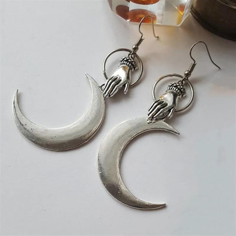New Silver Color Sun And Moon Necklaces Chain Pair Of Celestial Best Friends Gift For Friend Long Necklaces Pendants Men Women