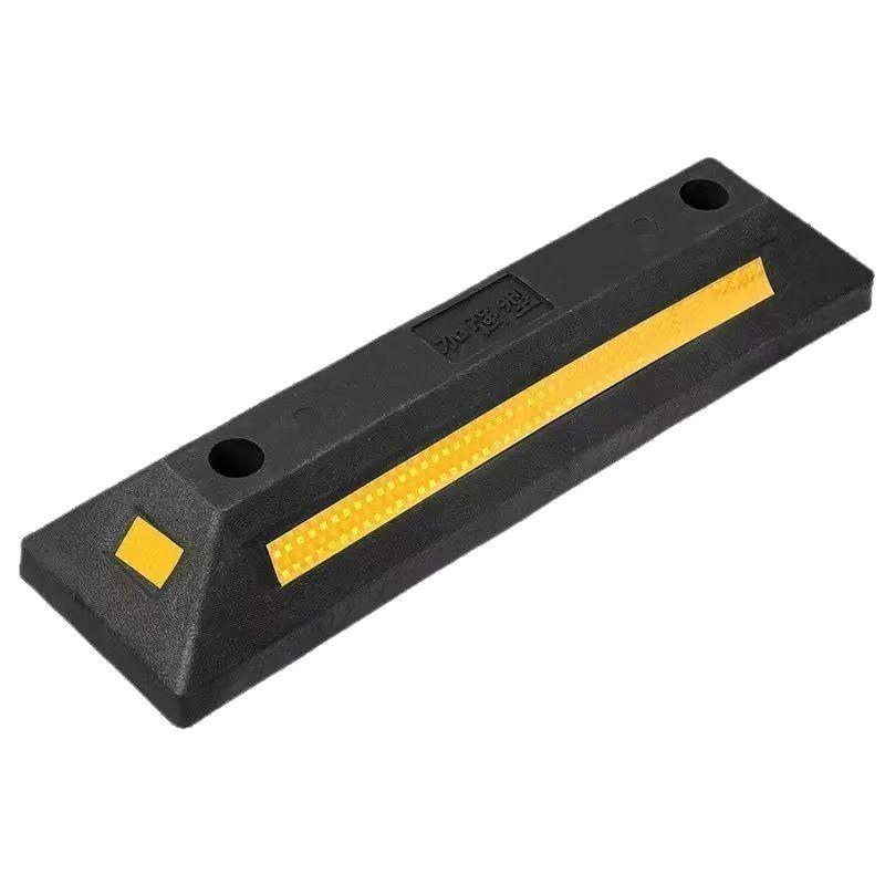 Rubber and Plastic Wheel Chock for Garage
