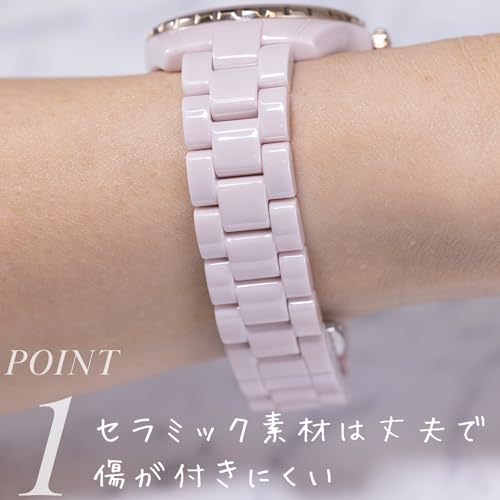 Coach Preston 32mm Women's Watch with Pink Dial and Ceramic Quartz Movement (14503463) [Parallel Import]