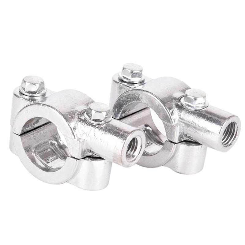 Baza oglinzii ghidonului motocicletei 8 mm 10 mm Adaptor suport pentru oglinda retrovizoare cu clips