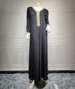 Muslim Women's Rhinestone Dress Robe