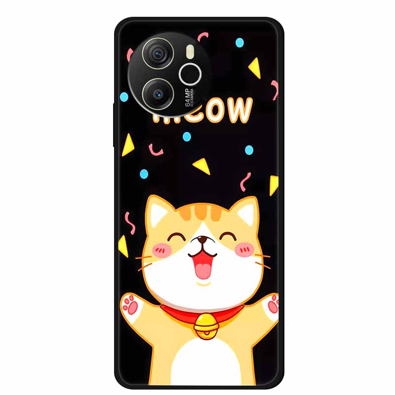 Para Funda Blackview Shark 8 Original Silicona Suave TPU Fundas de Teléfono Cubierta Trasera Para Blackview Shark8 Protector Moda Planeta Coque