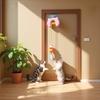 Durable Auto-Rebound Electric Cat Self-entertainment Rechargeable Auto Swing Feather Pet Stress Relief Cat