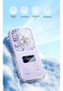 Portable Mini Handheld/Neck-Hanging Fan with Rechargeable USB, High-Speed, Cold Compress, Semiconductor Cooling