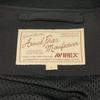 AVIREX 6182175 STRETCH SOFT SHELL MA-1 Jacket L blackUsed