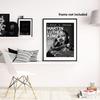 Inspirational Martin Luther King Jr. Quote Wall Art Canvas Print African American Hero MLK Wall Decor Black History Month Poster for Office or Room