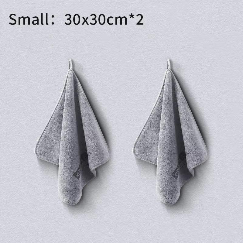 3PCs High-end Microfiber Car Washing Towel Auto Cleaning Drying Cloth short velvet car washing special towel Car Cleaning