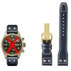 21mm 22mm Genuine Leather Watch Band For Iwc Big Pilot Flamethrower Little Prince Mark 18 Strap Willow Nail Bracelet Blue Black