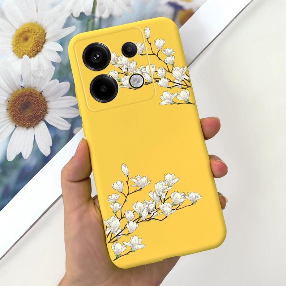 For Xiaomi Poco X6 Pro 5G Case Cute Fashion Cartoon Cover Soft TPU Phone Cases For Xiaomi Poco X6 PocoX6 Pro X6Pro Fundas Bumper