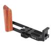 Wooden L Shape Handle Grip Fit for G7XII G7XIII Camera with Quick Release Baseplate Hand Grip Holder