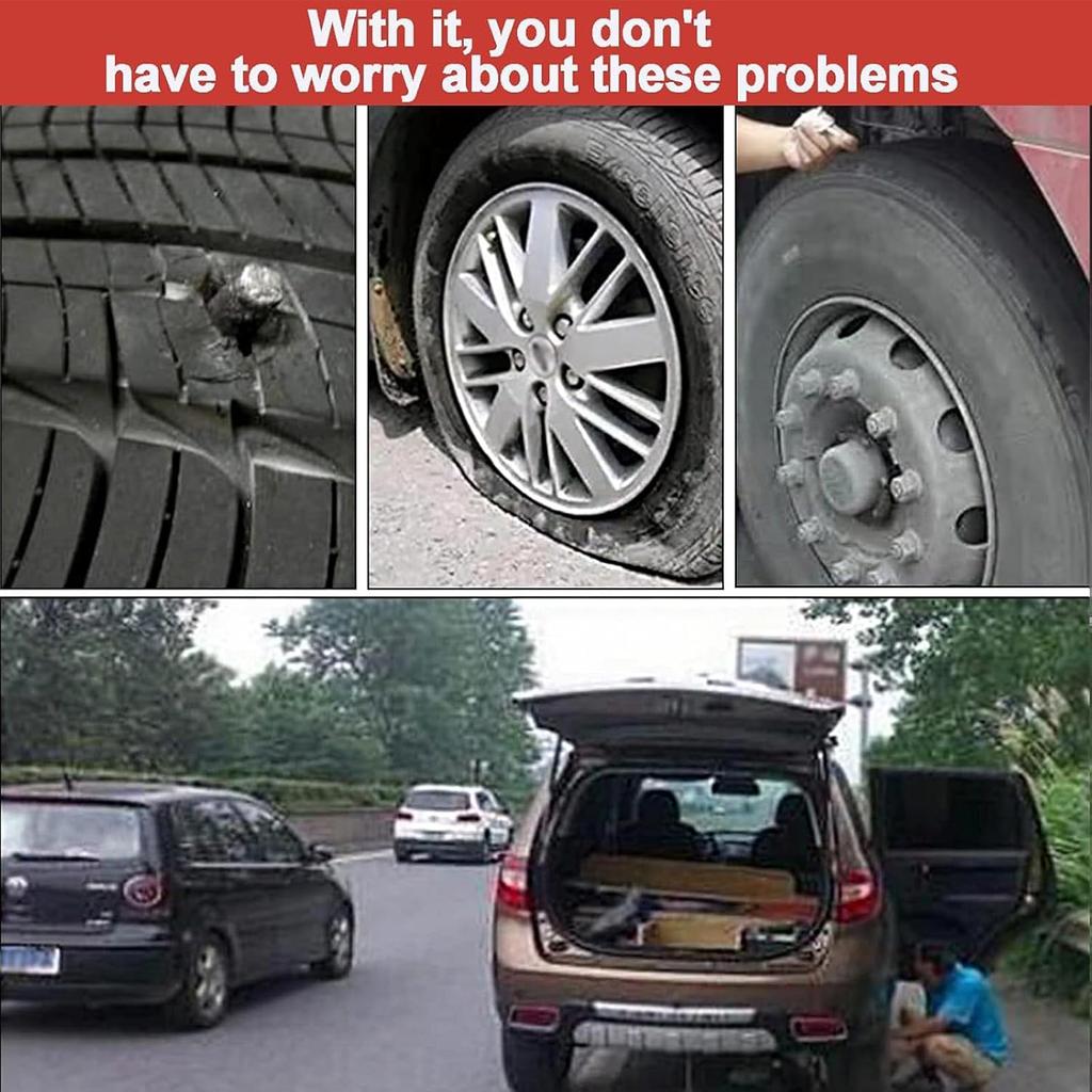 60 Pcs Tire Repair Plugs, Tire Repair Gum For Tubeless Puncture,Tires Strings Rubber Plug Tool For Car, RV, SUV, ATV, Motorcycle, Truck,Tractor