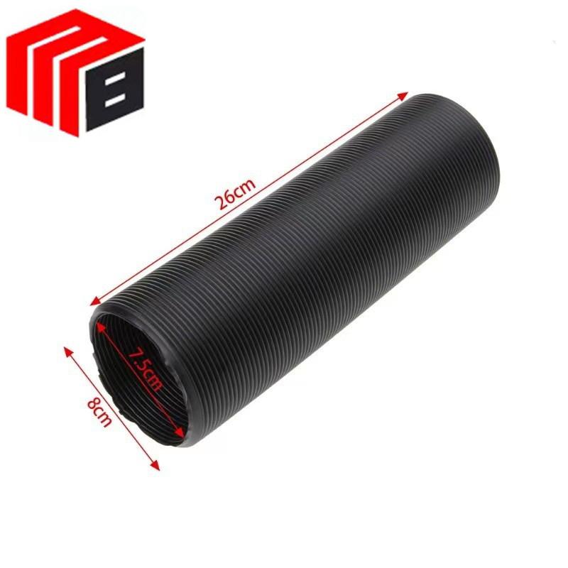 76MM Steel Wire Woven Tube for Car Modification Air Intake Expanding Pipe/Wind Guiding Flexible Tube/Air Intake Bending Pipe