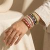 Floral Motifs Cloisonne Bangle Zinc Zinc Zinc Alloy Dropped Glaze Bracelet  Party Jewelry