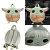 Star Wars Peluche Zaino Scolastico per Bambini Giocattolo Baby Yoda Borsa da Viaggio Bambola Bambino Leggero e Grande Capacità per Tutte le Occasioni