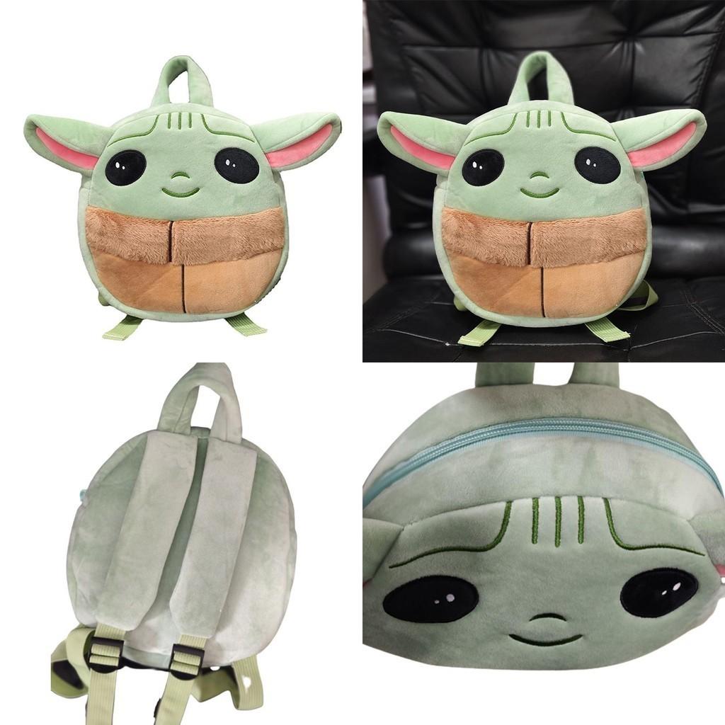 Star Wars Peluche Zaino Scolastico per Bambini Giocattolo Baby Yoda Borsa da Viaggio Bambola Bambino Leggero e Grande Capacità per Tutte le Occasioni