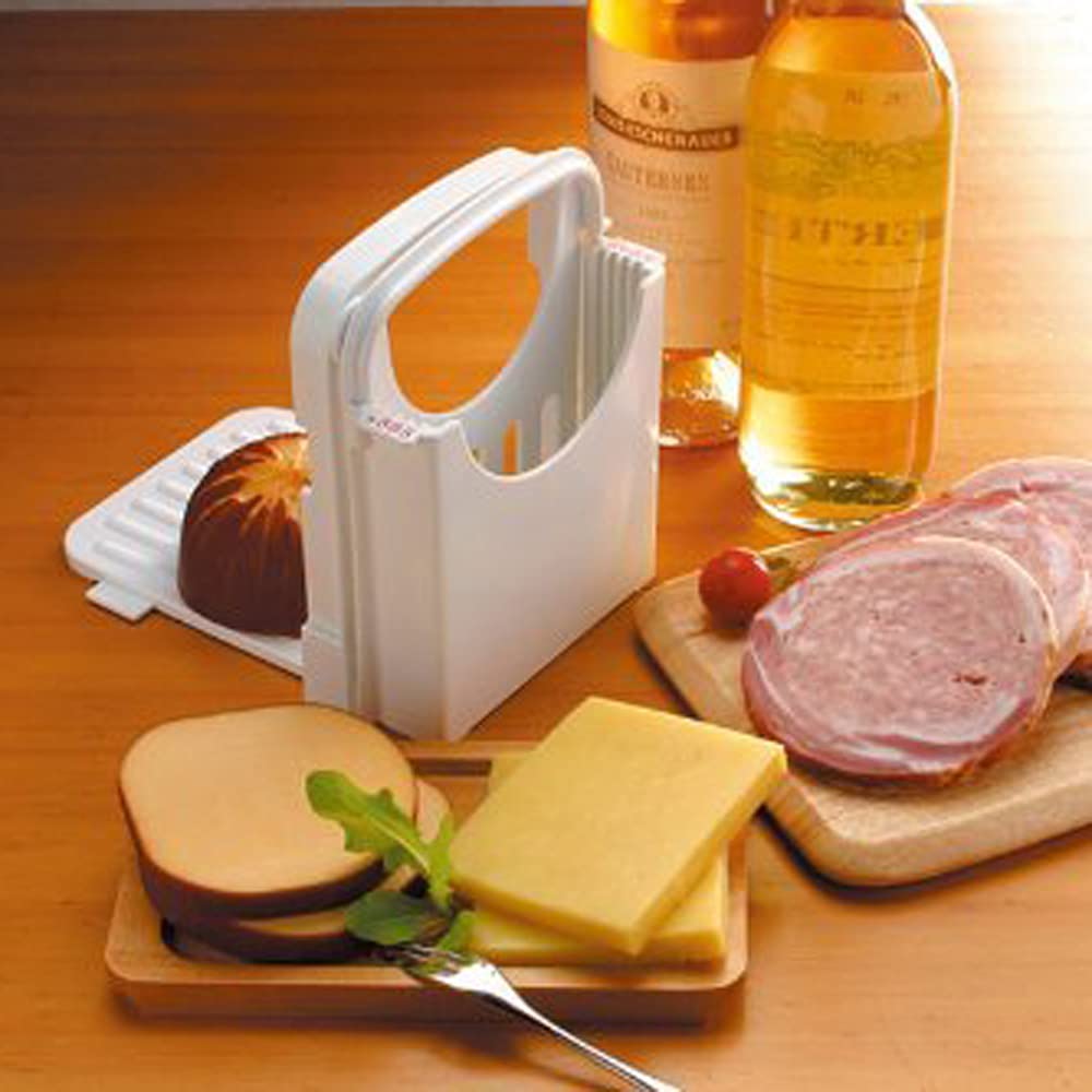 Skater Bread Cutting Disney Winnie the Pooh Knife Plastic Bread Cuts and 12 Made In Japan Guide, Guide, Slicer, Foldable, 5, 6, 8, Slices,