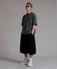 LIKE THE MOST Training Pintuck Autumn-Length Bermuda Shorts_Black