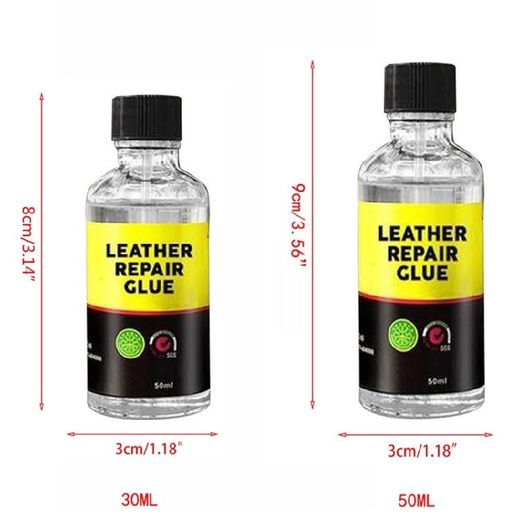 Waterproof Leather Repair Scratch Repair 30/50ml Harmless Transparent Washable Glue Belt Sofa Bags Shoes for Jacket