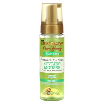 Pure Honey, Hair Food, Styling Mousse, 7fl Oz (207ml)