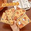 A7 Coil Capibala Ins High Looking Girl Heart Student Blank Notebook Notepad Thickened Homework Book Kawai Stationery Supplies