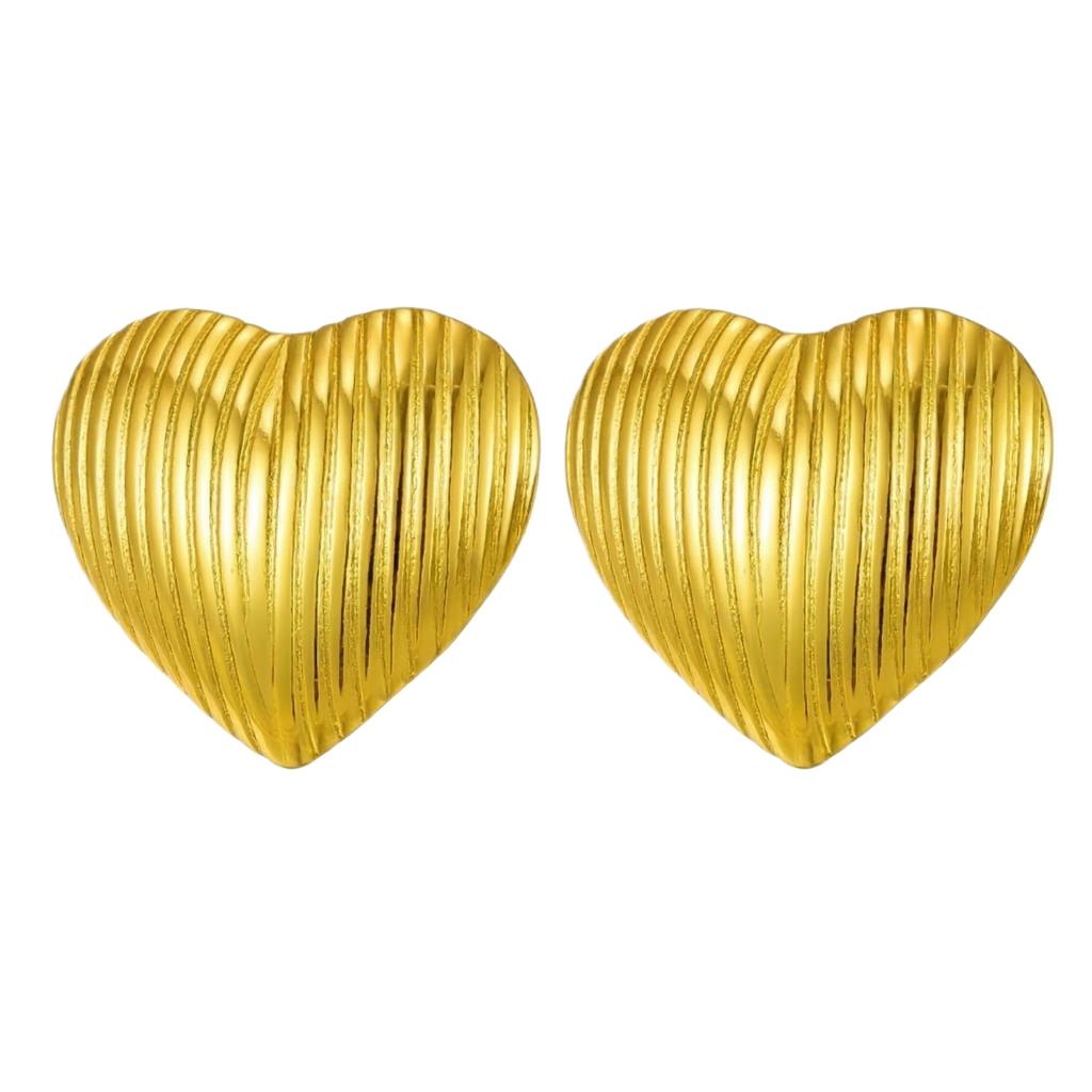 Boucles d'Oreilles en Acier Inoxydable pour Femmes Vintage Luxe Élégant Bijoux en Acier Titane