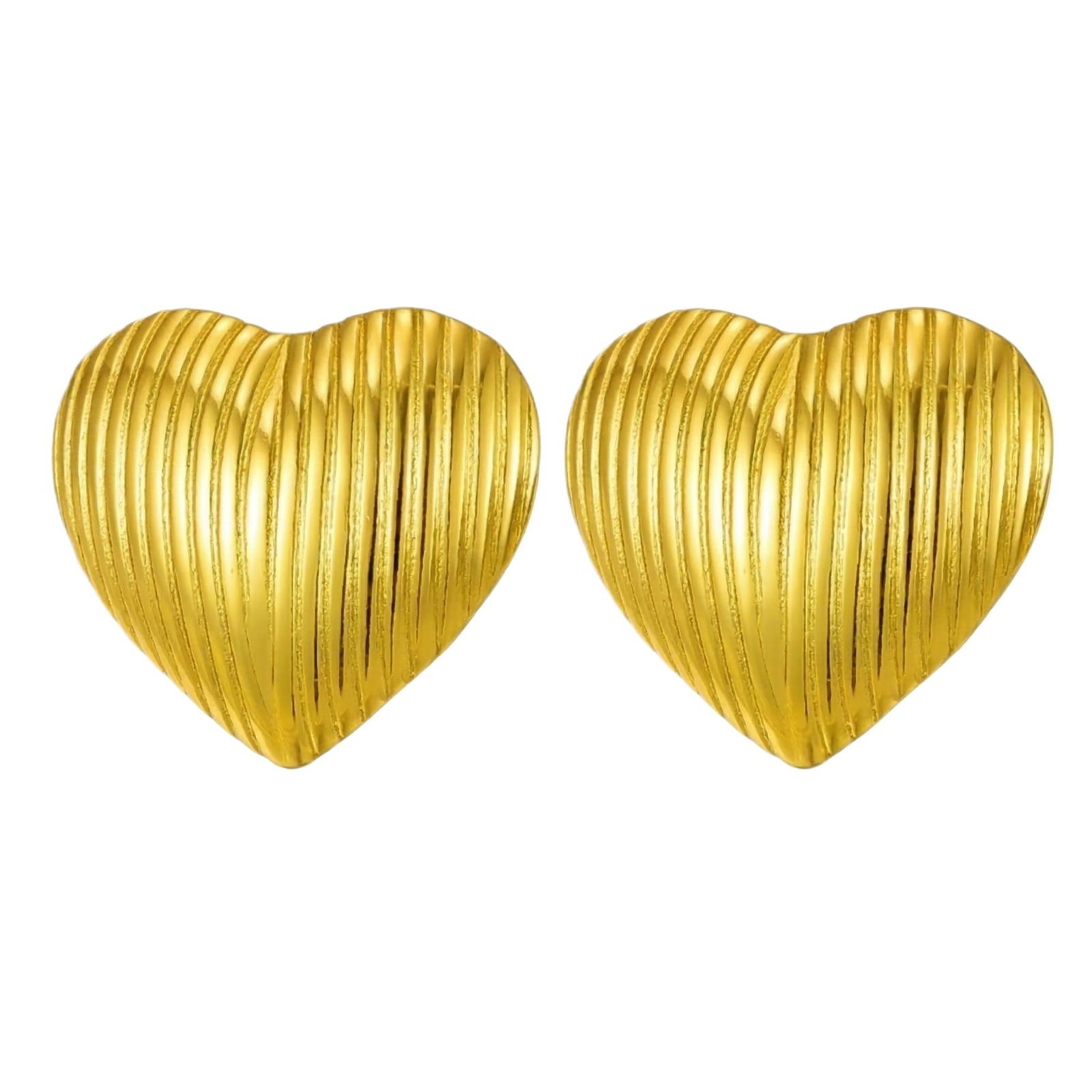 Stainless Steel Earrings for Women Vintage Luxury Stylish Titanium Steel Jewelry