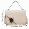 Simple Single Shoulder Bag Korean Style Small Square Bag Trendy Woman's Crossbody Bag  Party