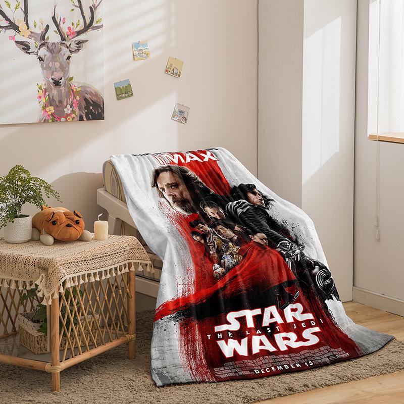 Column Double-Sided Flannel 3D Digital Printed Blanket Blanket