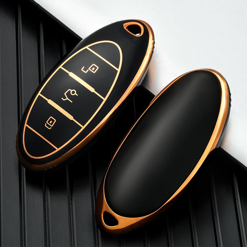 For FAW Besturn TPU Car Key Cover T77 Pro B70 T99 T55 T33 Auto Accessories Smart Remote Fobs Key Case Protector Keychain Holder