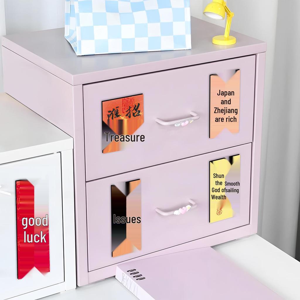 20 Ancient Chinese Character Magnetic Stickers: Classic, Nostalgic Decor for Home, Car, or File Cabinet