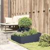 Garden Planter Anthracite 80 X 80 X 50 Cm