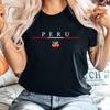 Peru Shirt, Peruvian Flag T-shirt, Unisex