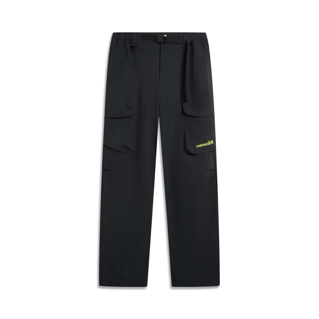 Li Ning CF Breathable Versatile Straight Leg Casual Pants Men Bottoms AYKV757-1