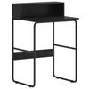 Desk with Storage Space Black Oak Look 60 X 50 X 91 Cm