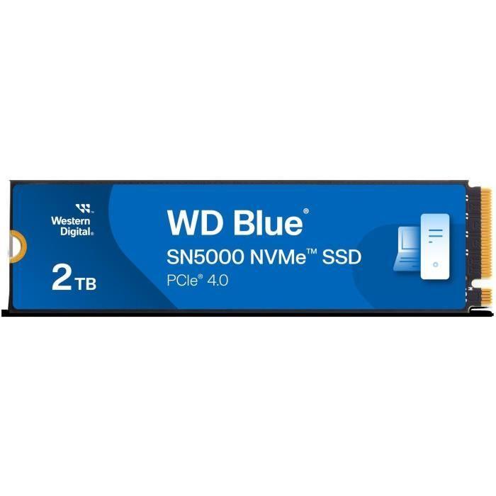 WESTERN DIGITAL - WDS200T4B0E - Disque dur SSD Interne - 2 To - WD Blue - SN5000 - NVMe
