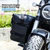 Water Resistant Motorcycle Saddlebag Featuring 20L Capacity And Easy Installation For Long Trips