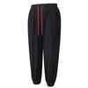 Men's Cotton Linen Trousers Summer  Beach Pants Drawstring Elastic Waist Straight Pants Comfortable Breathable Casual