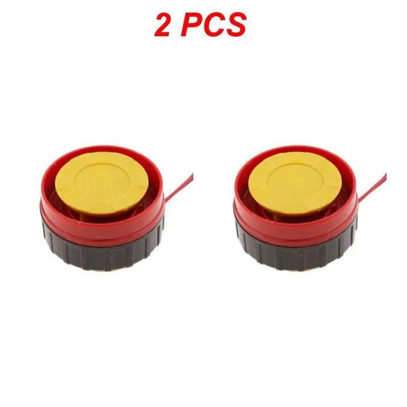 1~5PCS Durable Car Horn Air Raid Siren Alarm Universal 12v Car Truck Horn Portable Small Electric Horn Alarm Car Interior Parts