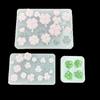 High Gloss Silicone 4-Leaf Grass Jewelry Pendant Mold Multipurpose Craft Tool For DIY Projects Simple Clean Design