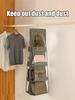 Handbag Hanging Storage Bag Storage Hanging Bag Non-Woven Multi-Layer Wardrobe Storage Dustproof Double-Sided Storage Bag
