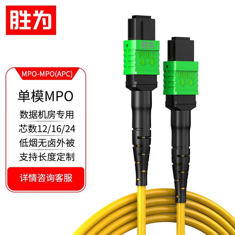 

Shengwei 400G/800G Data Center MPO Fiber Optic Patch Cable 1M
