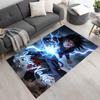 Naruto Character Customizable Name Floor Mat Design for Outdoor Bedrooms Study room Kitchen Anti-slip Rug Anime Office Decor Wedding Party Gift