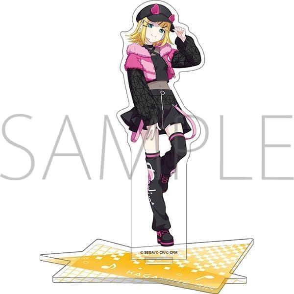 Kagamine Rin Acrylic Stand Virtual Singer Vol. 7 Official Goods Approx. 13.1cm Tall Acrylic Full Color Print Base