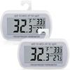 Digital Freezer Room Thermometer Large Lcd Waterproof Magnetic Back Hook Temperature Monitor For Kitchen Home Restaurant