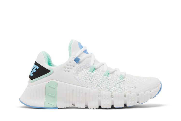 Women's Sneakers Nike Free Metcon 4 White Mint Foam (Women's) White/Mint Foam/University Blue/Metallic Silver