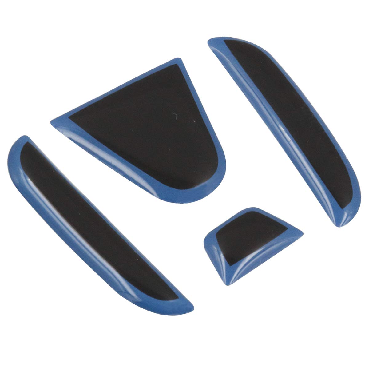 

Negesu Compatible Steering Ornament 3D Sticker Honda Honda Blue синий