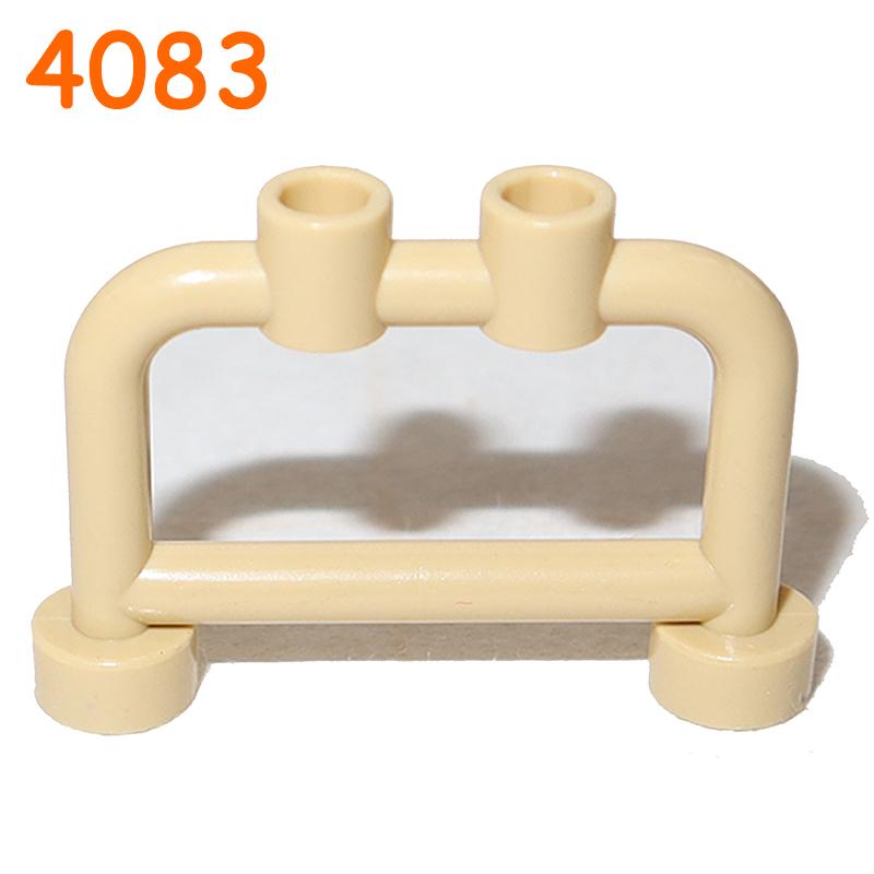 Non-Toxic Fence City Accessories Building Block Moc Part Railing Stair Barrier Ladder Guard Bar Castle Garden Farm Military Assemble Brick