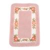 1 Pcs Pink Flower Rug Non-Skid Floral Bathroom Rug Easy To Use Bathroom Rugs  Bathroom