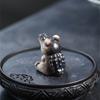 Exquisite Resin Tea Pet Elegant Tea Pet Sculpture Perfect for Tea Shops
